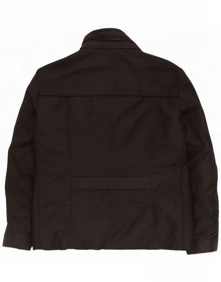 PEUTEREY Mens Utility Jacket UK 44 2XL Black