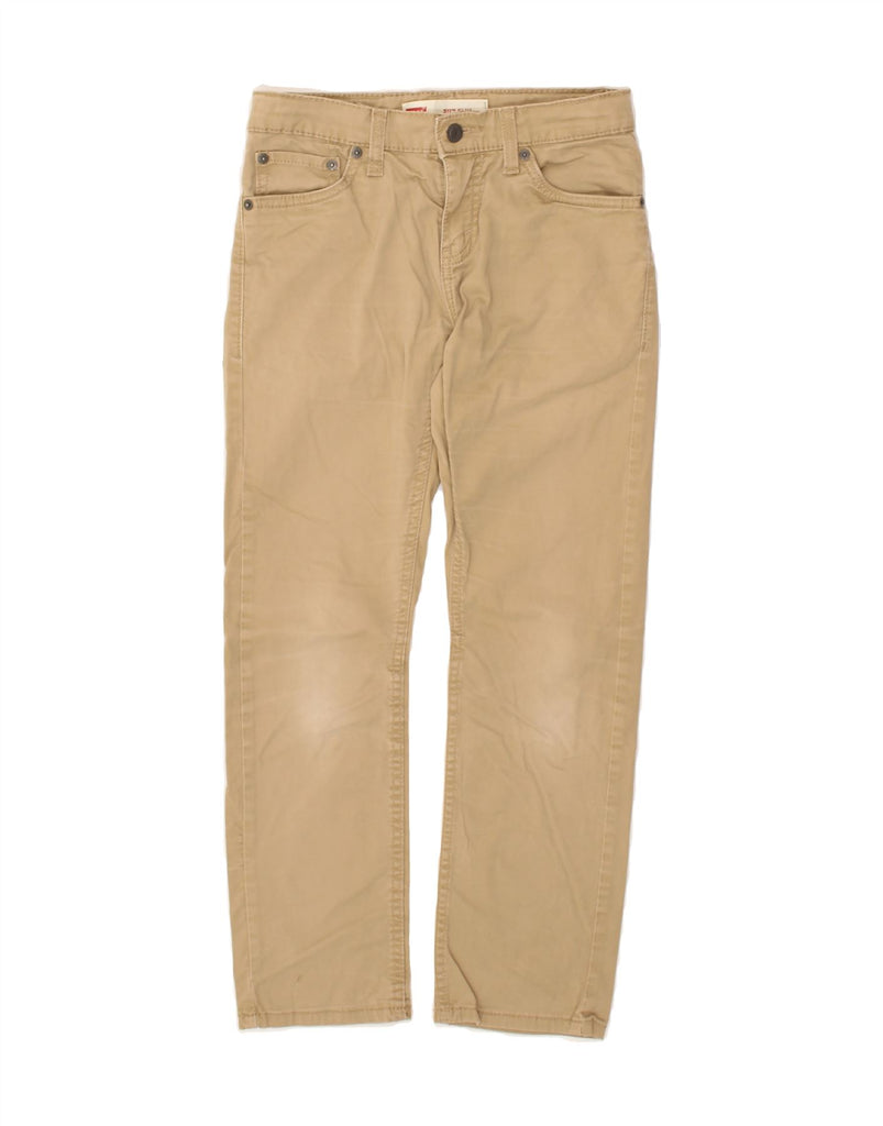 LEVI'S Boys 511 Slim Casual Trousers 9-10 Years W25 L25  Beige Cotton | Vintage Levi's | Thrift | Second-Hand Levi's | Used Clothing | Messina Hembry 