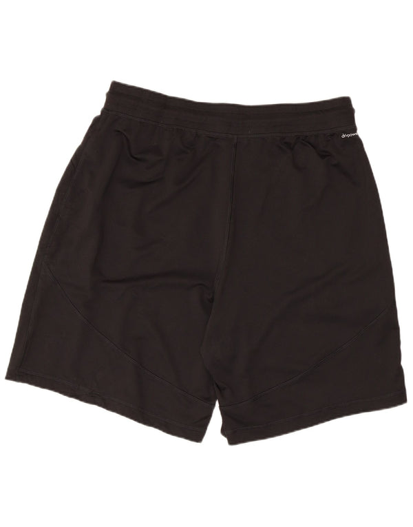 Russell Athletic Mens Dri-Power Sport Shorts Large Black Polyester