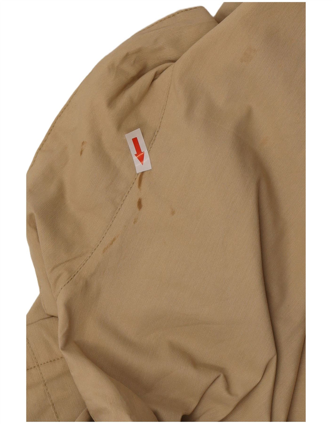 Sergio Tacchini Mens Tracksuit Top Jacket Large Khaki Cotton