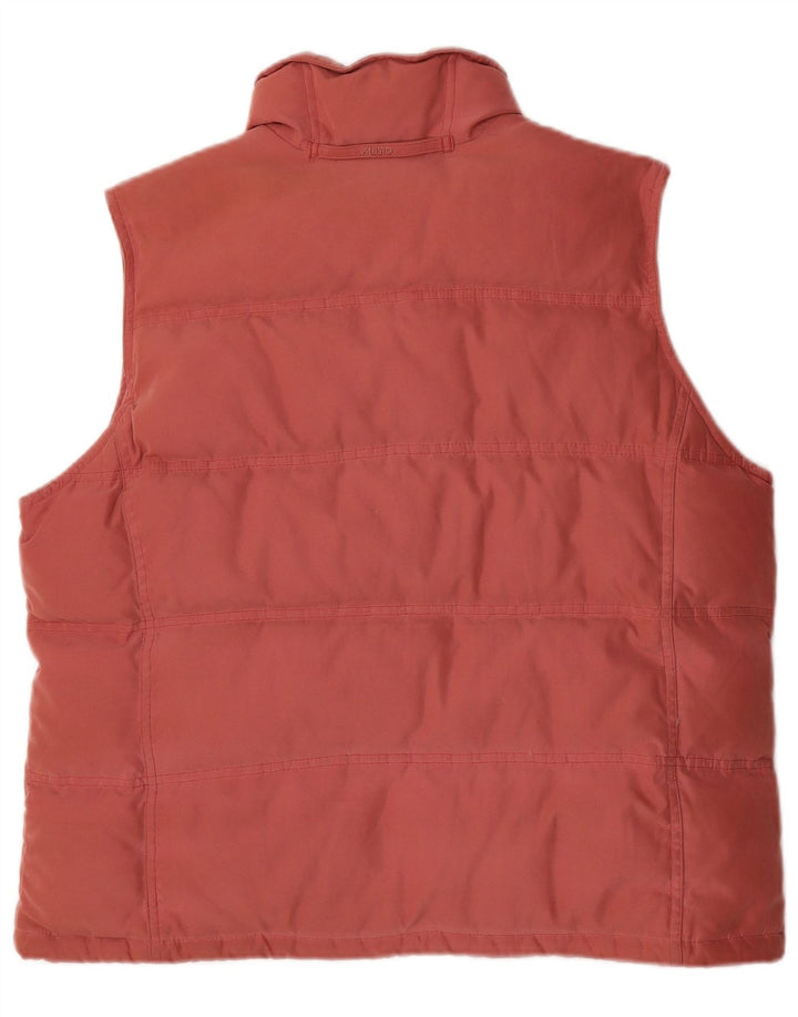 Musto Womens Padded Gilet UK 16 Large Pink Polyester