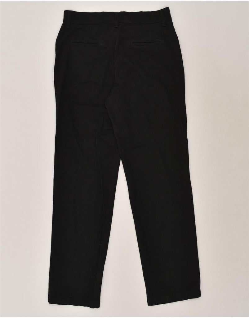 LEE Womens Relaxed Fit Casual Trousers US 10 Large W30 L32 Black Cotton | Vintage Lee | Thrift | Second-Hand Lee | Used Clothing | Messina Hembry 