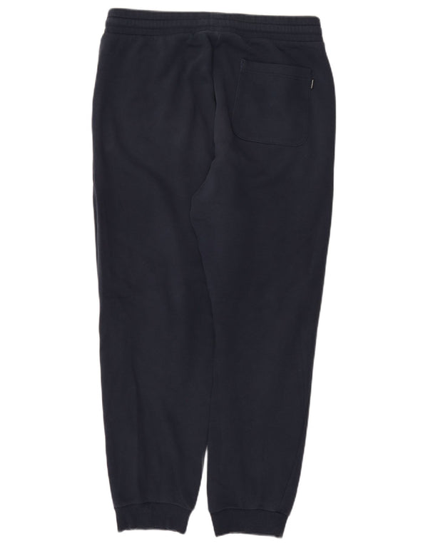 Converse Mens Tracksuit Trousers Joggers Medium Navy Blue Cotton