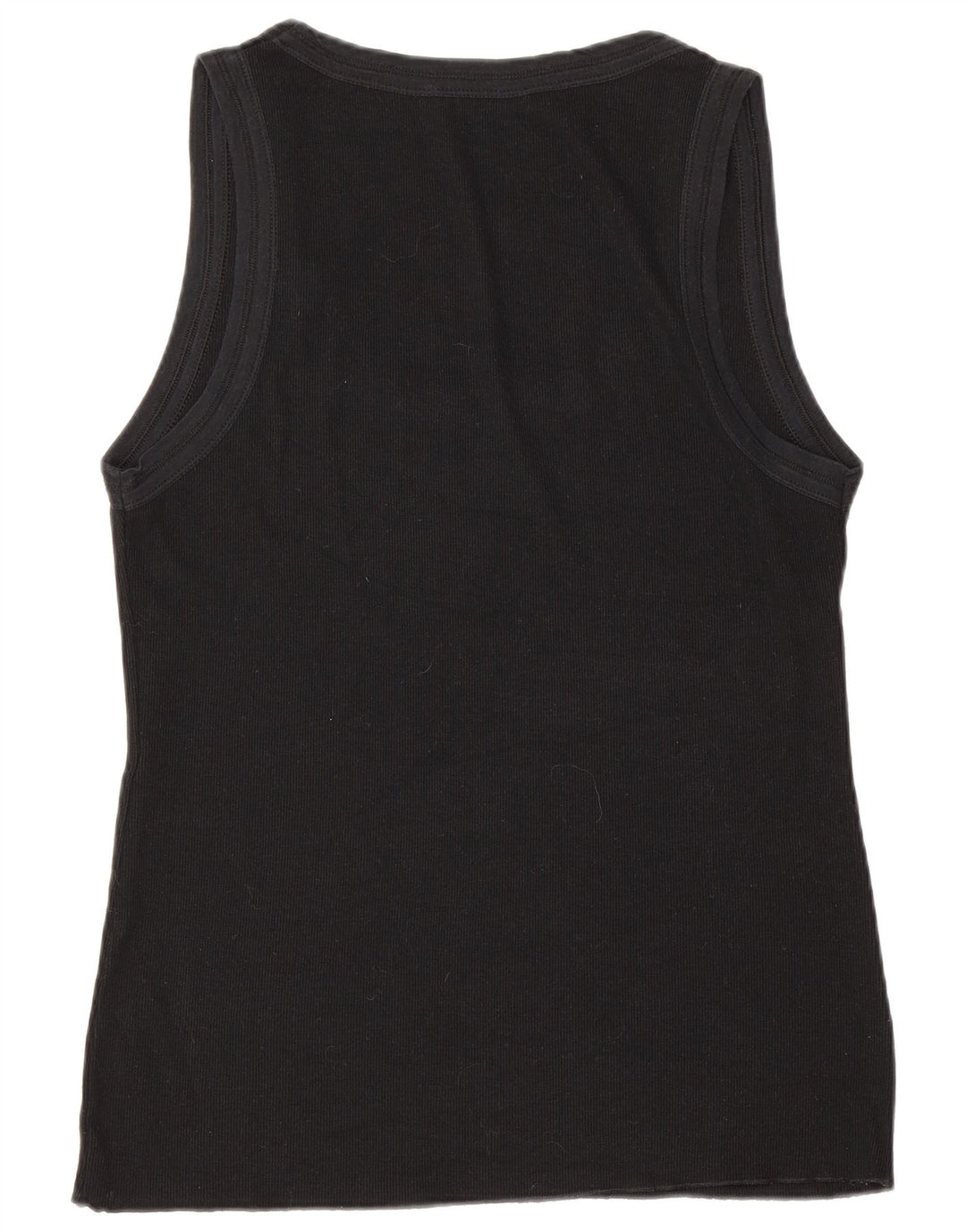 Zara Womens Vest Top UK 14 Large Black