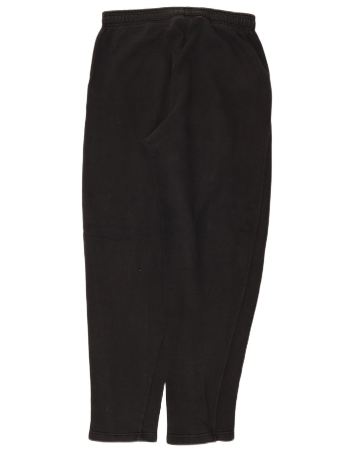 Adidas Womens Tracksuit Trousers UK 12 Medium Black Cotton