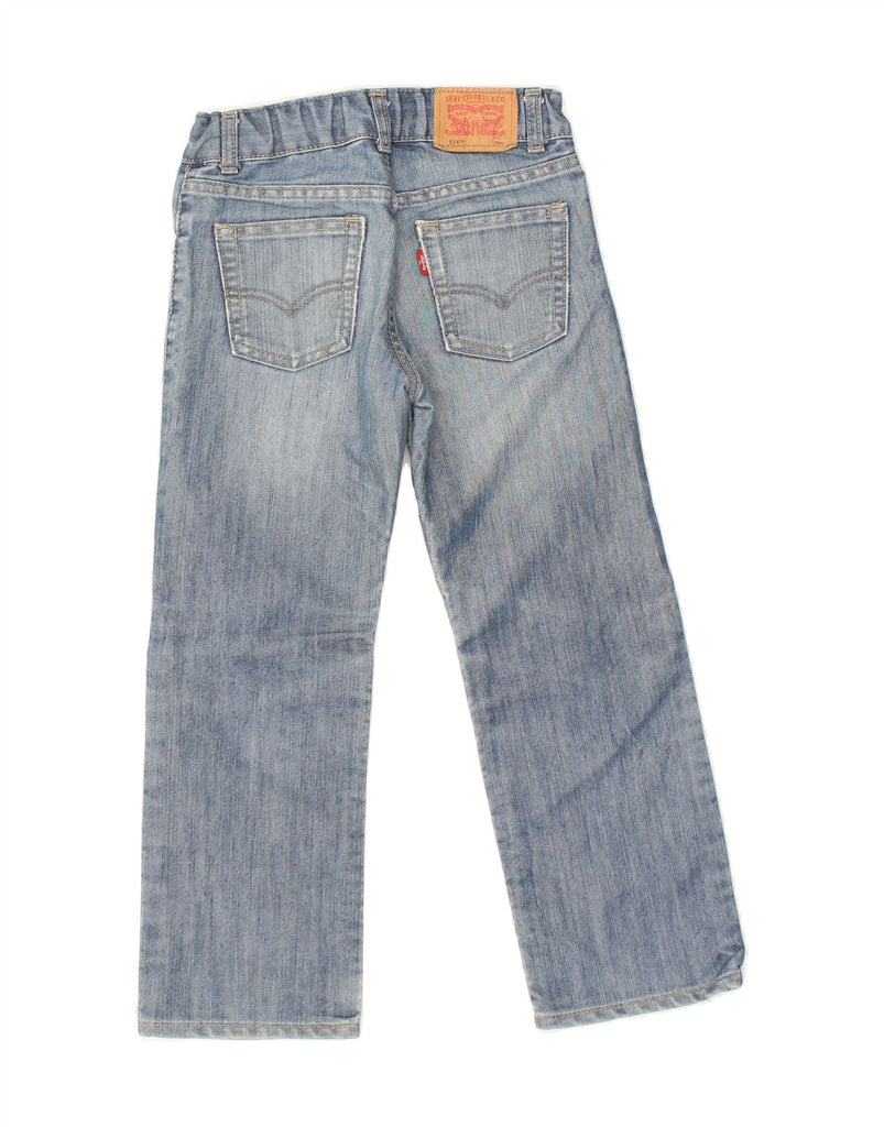 LEVI'S Boys 514 Straight Jeans 6-7 Years W22 L20  Blue Cotton | Vintage Levi's | Thrift | Second-Hand Levi's | Used Clothing | Messina Hembry 