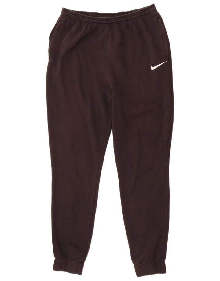 Nike Mens Tracksuit Trousers Joggers Large  Black Cotton