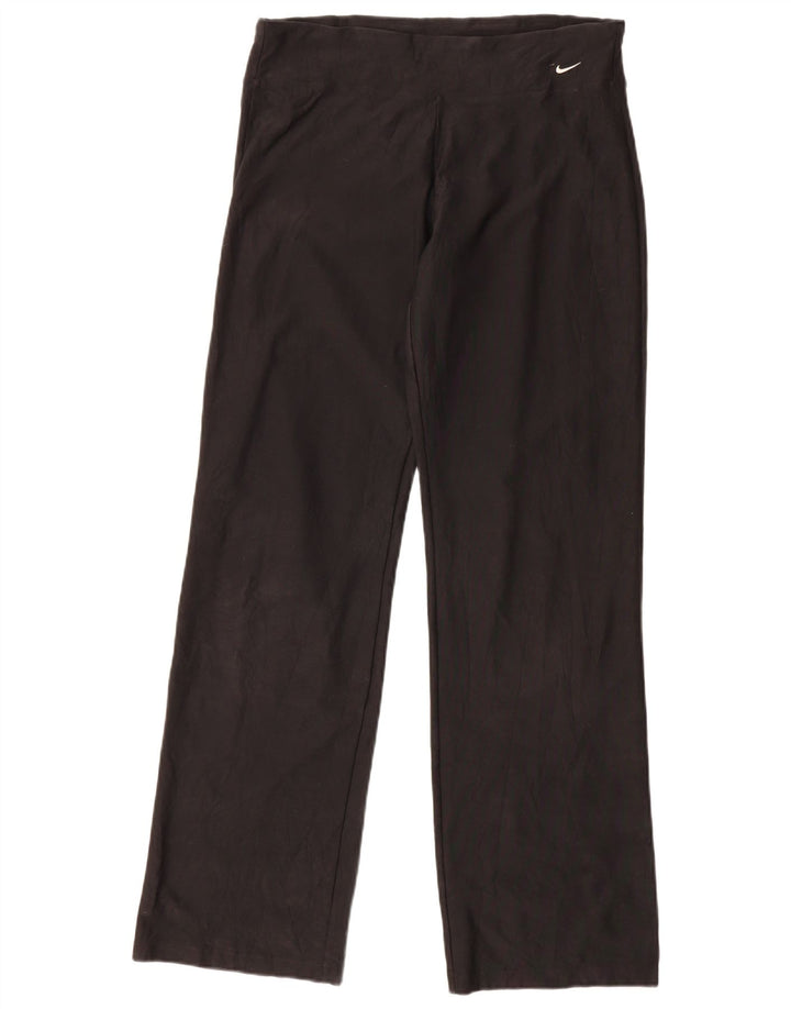 Nike Womens Tracksuit Trousers US 8/10 Medium  Black Polyester