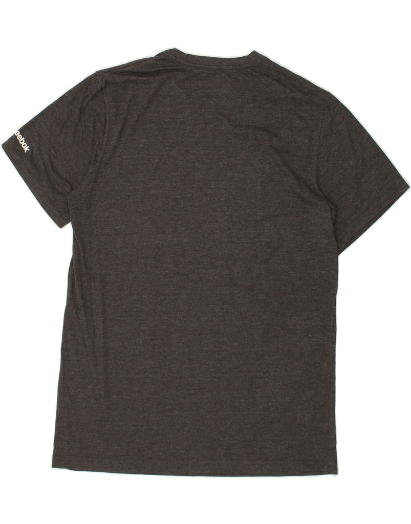 REEBOK Mens Slim Graphic T-Shirt Top Large Grey | Vintage Reebok | Thrift | Second-Hand Reebok | Used Clothing | Messina Hembry 