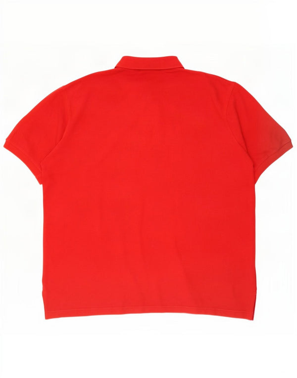 U.S. Polo Assn. Mens Polo Shirt 2XL Red Cotton