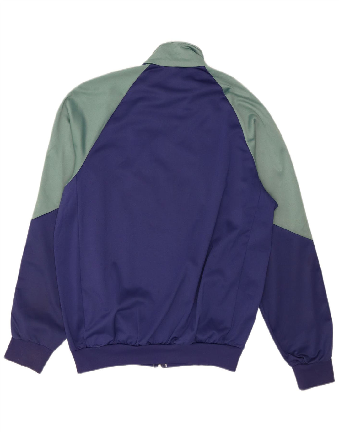 Arena Mens Graphic Tracksuit Top Jacket Large Blue Colourblock Polyester