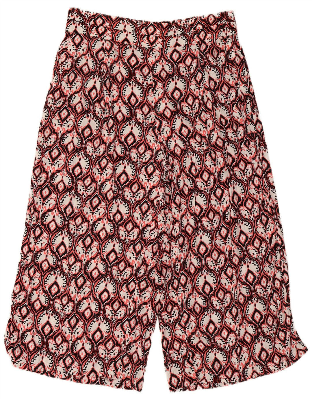 Marks & Spencer Womens Cropped Trousers UK 16 Large W34 L24 Multicoloured