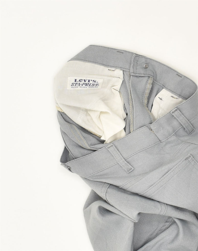 LEVI'S Womens Bootcut Casual Trousers W28 L30 Grey Cotton | Vintage Levi's | Thrift | Second-Hand Levi's | Used Clothing | Messina Hembry 