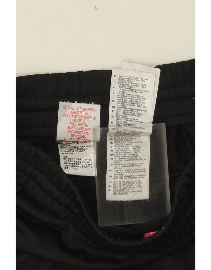 Adidas Girls Tracksuit Trousers 11-12 Years Black Polyester