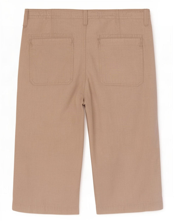 Marks & Spencer Mens Blue Harbour Bermuda Shorts Large W36 Beige Linen