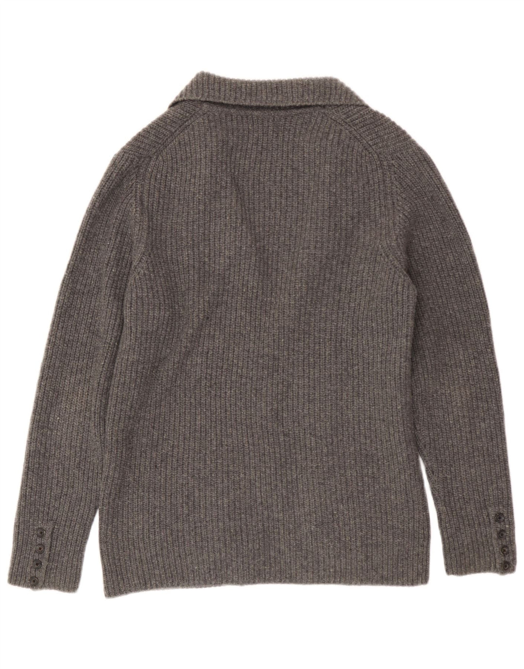 Massimo Dutti Mens Cardigan Sweater XL Grey