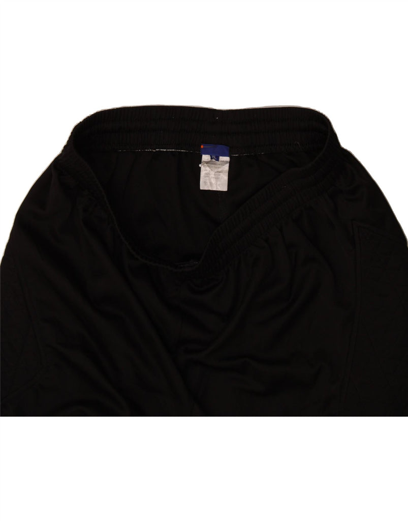 ASICS Mens Sport Shorts XL  Black Polyester Vintage Asics and Second-Hand Asics from Messina Hembry 
