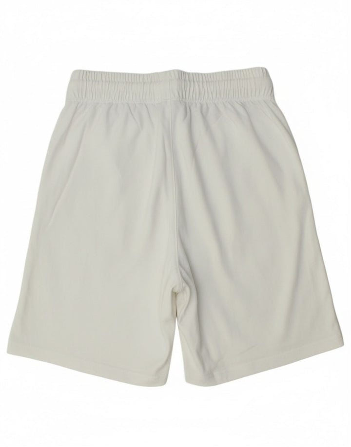 Converse Mens Graphic Sport Shorts Small White Cotton