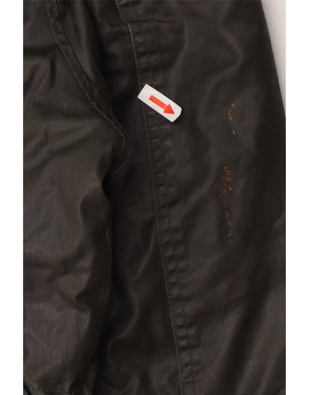Threadbare Mens Hooded Waxed Cotton Jacket UK 40 Large Green