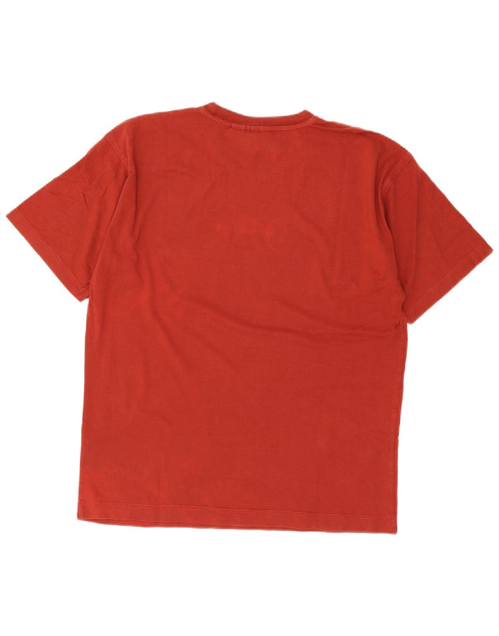 Puma Mens Graphic T-Shirt Top Large Brown