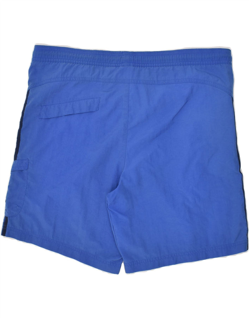 ADIDAS Mens Sport Shorts Medium Blue Polyester | Vintage Adidas | Thrift | Second-Hand Adidas | Used Clothing | Messina Hembry 