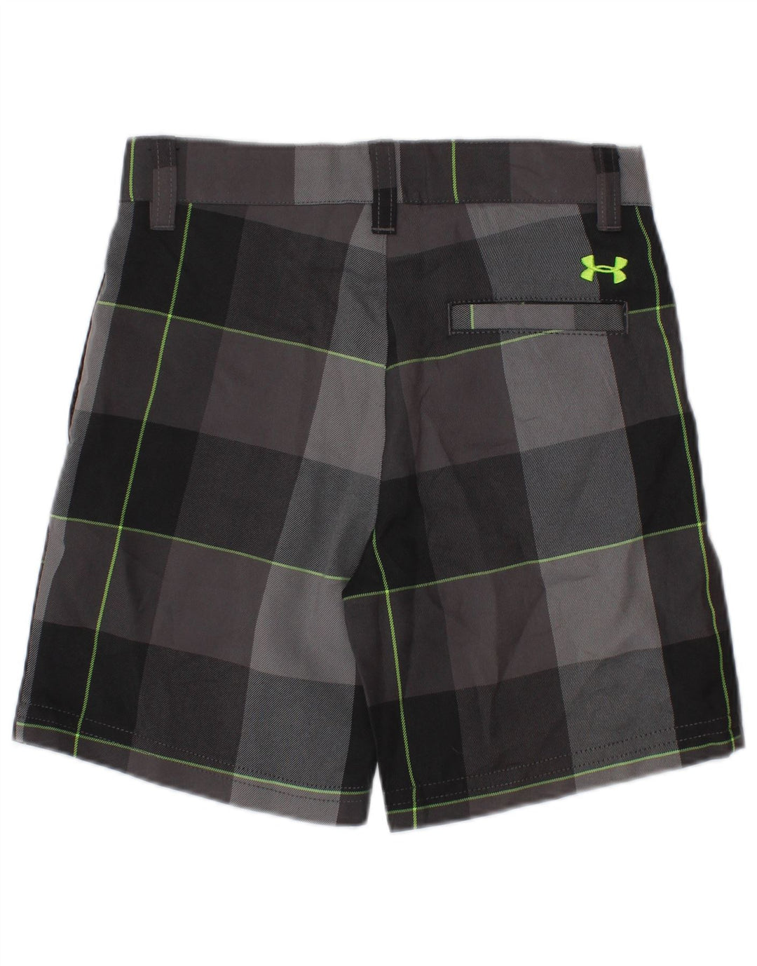 Under Armour Baby Boys Chino Trousers 18-24 Months W20 Grey Check Polyester