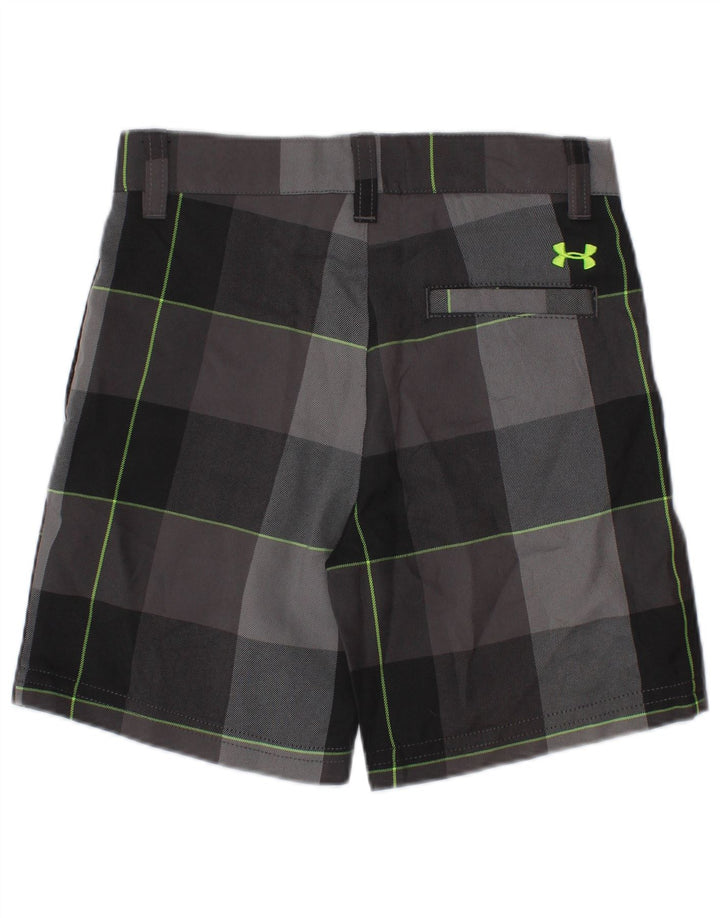 Under Armour Baby Boys Chino Trousers 18-24 Months W20 Grey Check Polyester