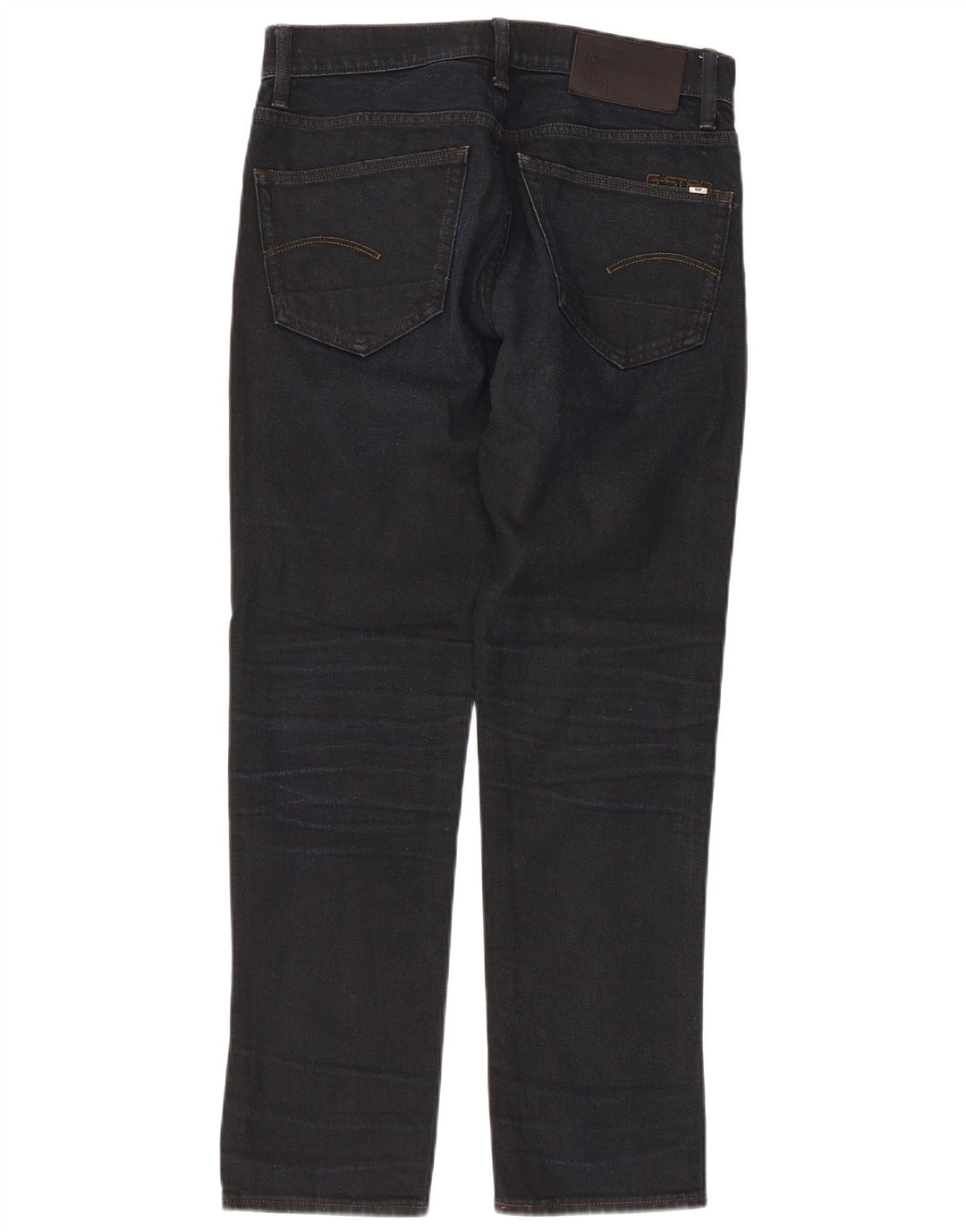 G-Star Mens 3301 Slim Jeans W29 L30 Navy Blue Cotton