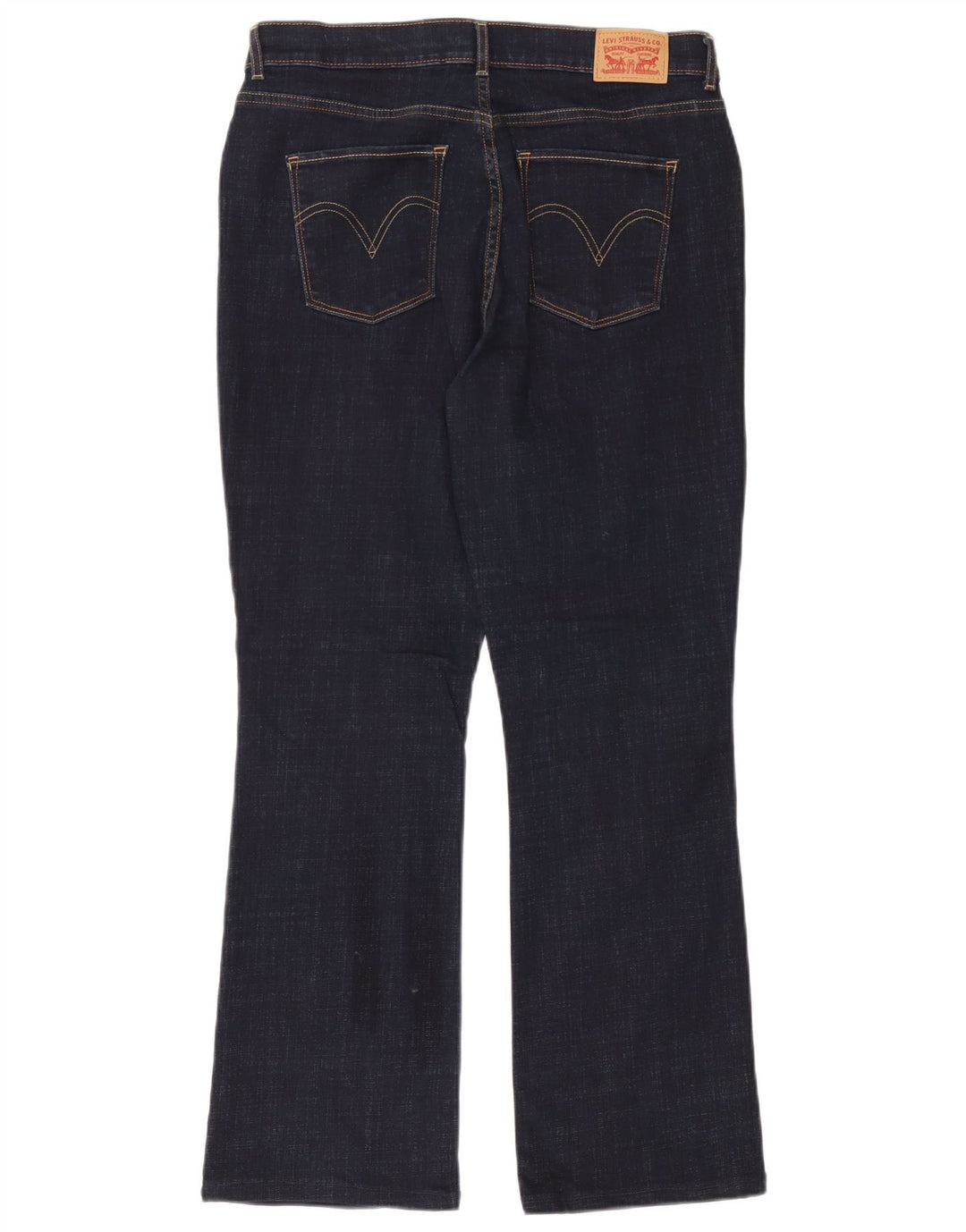 Levi's Womens Classic Fit Bootcut Jeans W31 L32 Navy Blue Cotton