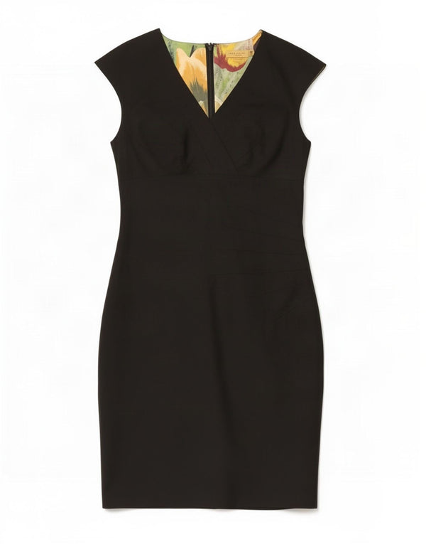 Ted Baker Womens Sheath Dress Size 2 Small Black