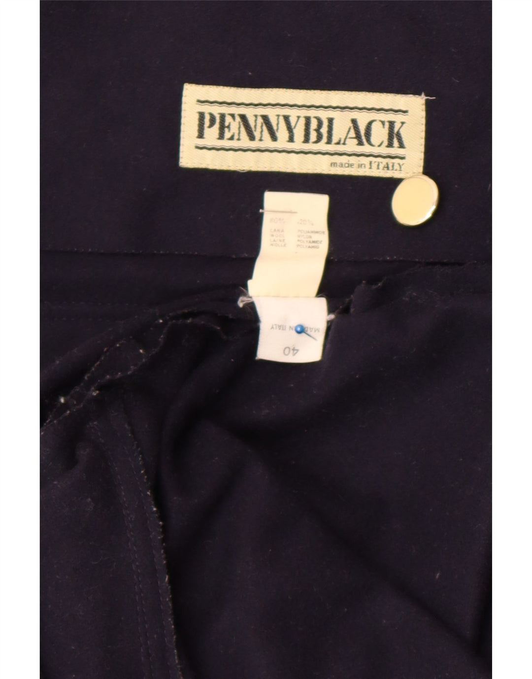 Penny Black Womens Oversized Blazer Jacket UK 10 Small Navy Blue