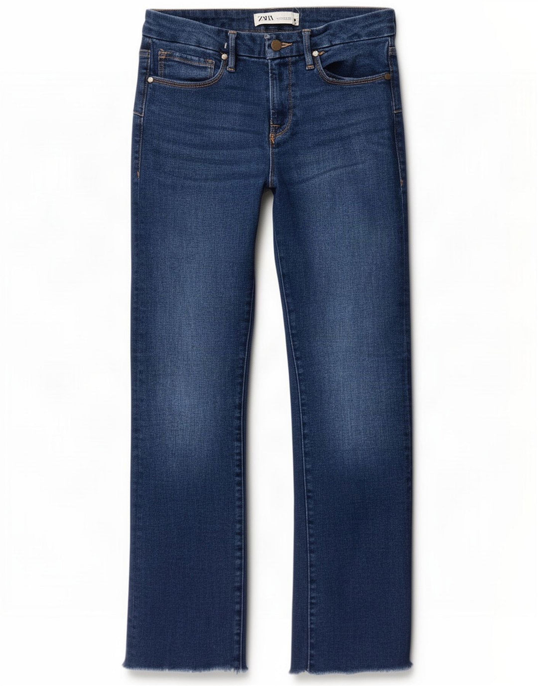 Zara Womens Straight Jeans EU 38 Small W28 L29 Blue