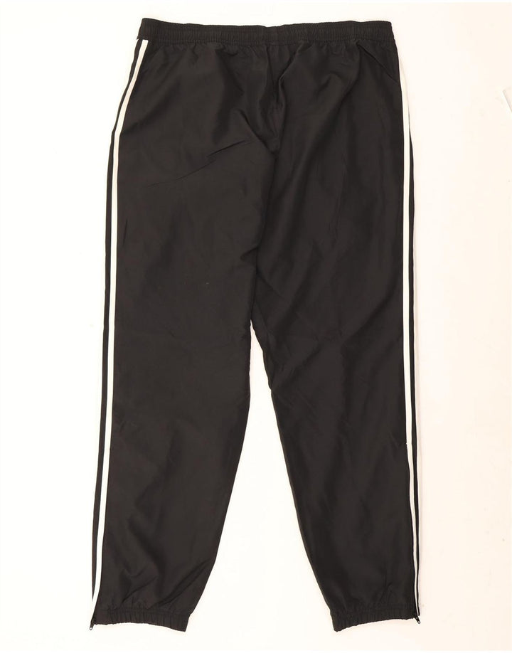 Adidas Mens Tracksuit Trousers Joggers XL  Black Polyester