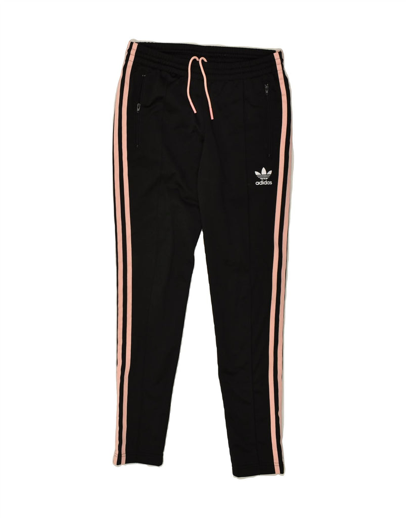 ADIDAS Womens Tracksuit Trousers UK 6 XS  Black Polyester Vintage Adidas and Second-Hand Adidas from Messina Hembry 