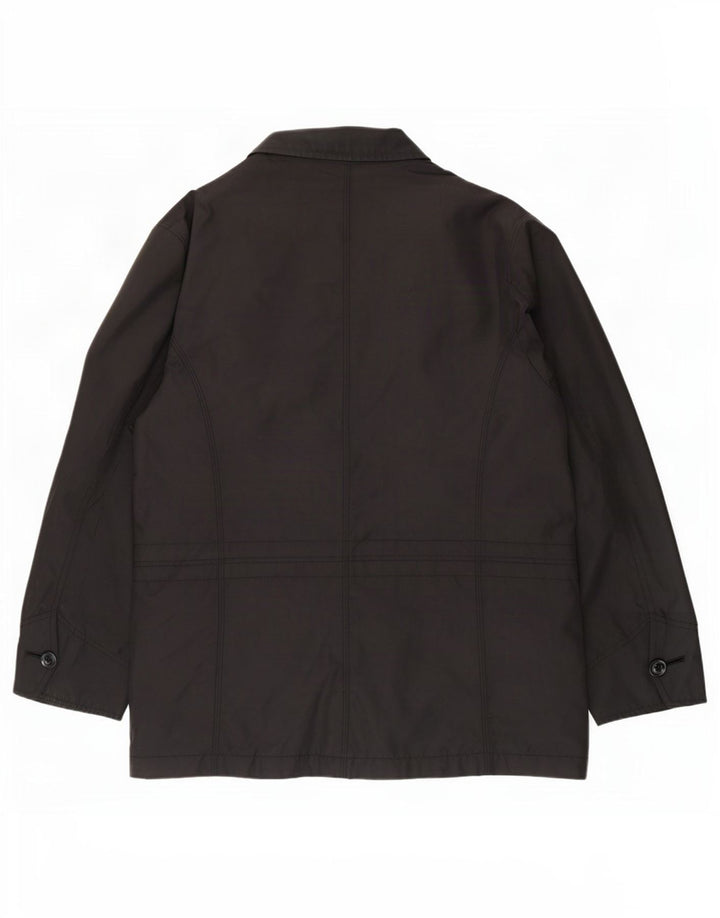 Tommy Hilfiger Mens Utility Jacket IT 54 XL Black Polyester