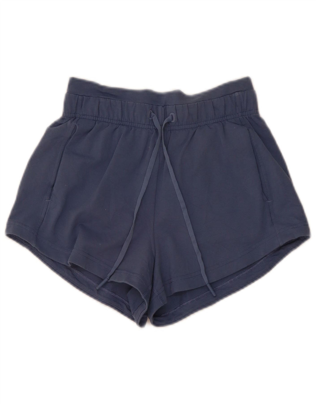 Lululemon Womens Sport Shorts US 4 Small  Navy Blue Cotton