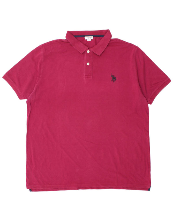 U.S. Polo Assn. Mens Polo Shirt 3XL Purple