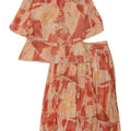 Principles Womens 2 Piece Skirt Set UK 14 Medium W34 Multicoloured Floral