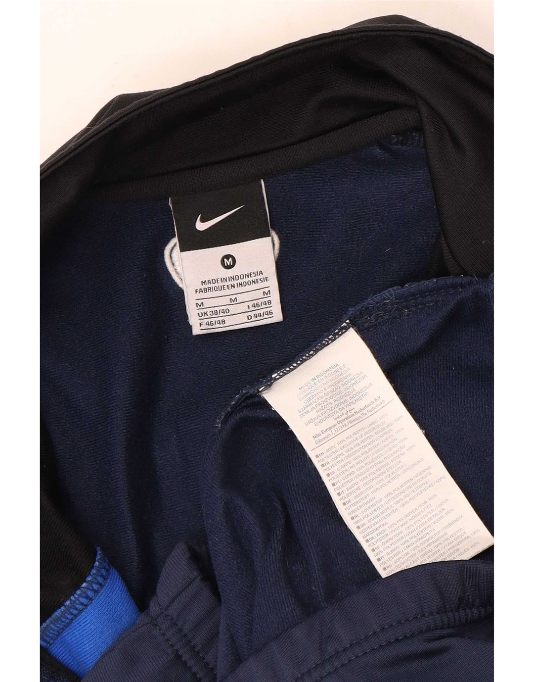 Nike Mens BSC Oberhausen Tracksuit Top Jacket UK 38/40 Medium Navy Blue