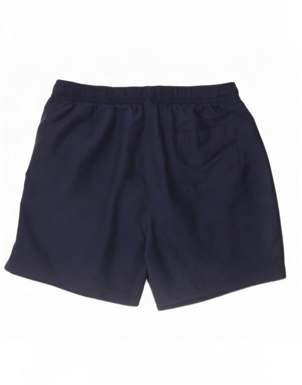 Calvin Klein Mens Graphic Swimming Shorts Medium Navy Blue Colourblock