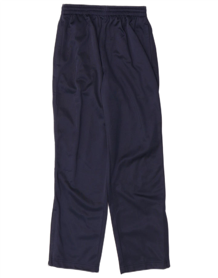 LOTTO Boys Tracksuit Trousers 9-10 Years Small Navy Blue Polyester