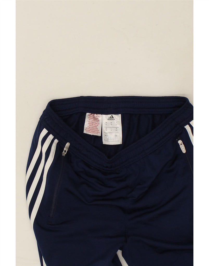 ADIDAS Boys Tracksuit Trousers Joggers 11-12 Years Large  Navy Blue | Vintage Adidas | Thrift | Second-Hand Adidas | Used Clothing | Messina Hembry 