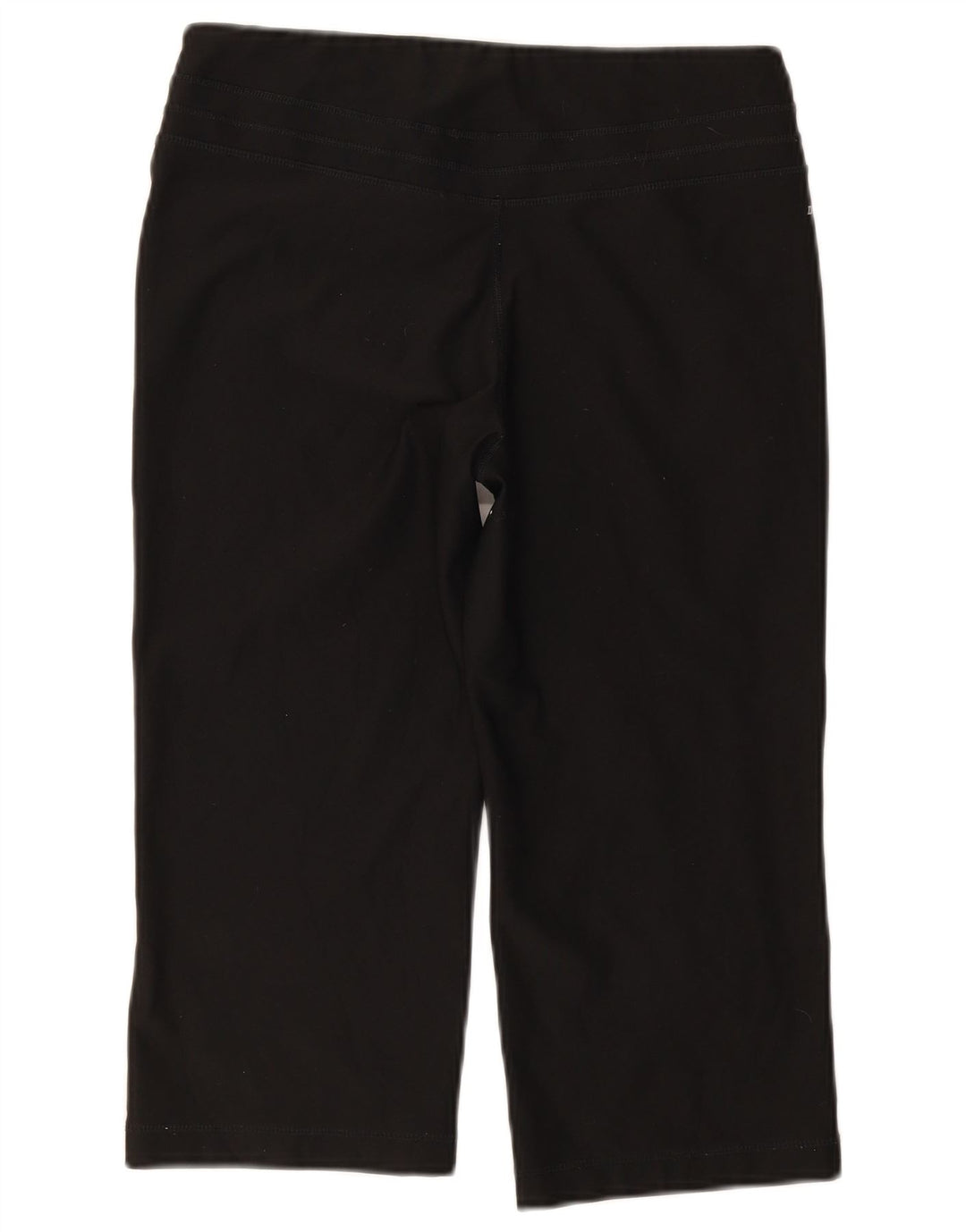 Nike Womens Dri Fit Capri Leggings Medium Black Polyester Sports
