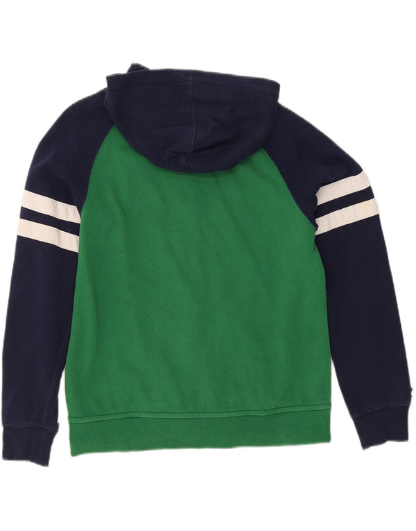 POLO RALPH LAUREN Boys Zip Hoodie Sweater 14-15 Years Large Green