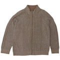 Marks & Spencer Mens Cardigan Sweater Large Brown Flecked Wool