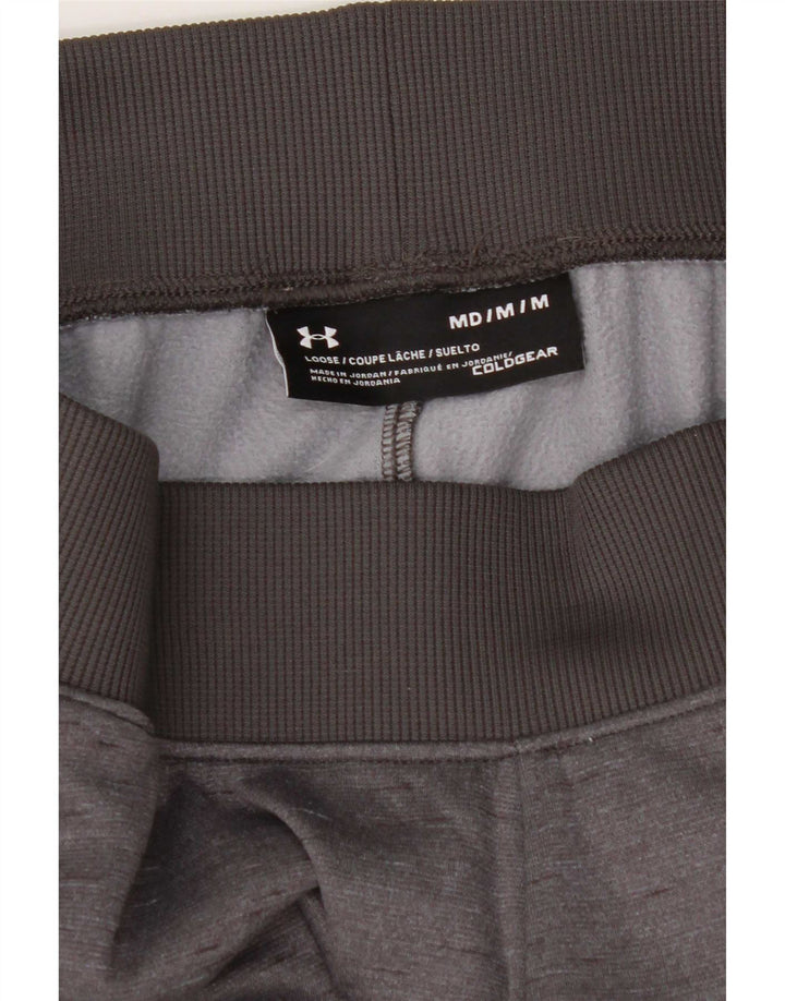 Under Armour Mens Cold Gear Tracksuit Trousers Joggers Medium Grey Flecked