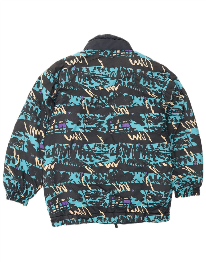 VINTAGE Boys Loose Fit Anorak Jacket 11-12 Years 2XS Multicoloured