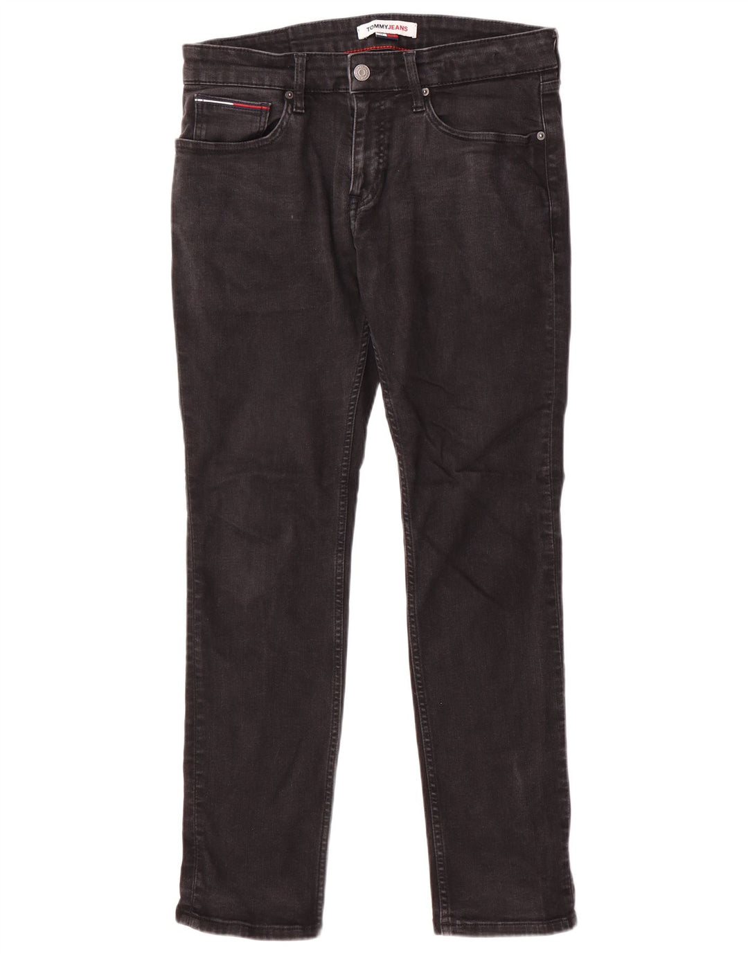 Tommy Hilfiger Mens Scanton Slim Jeans W32 L30 Grey Cotton