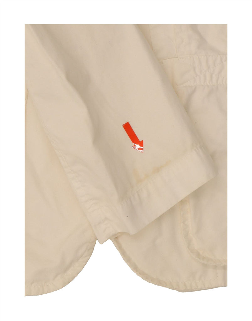 JEAN PAUL GAULTIER Mens Fitted Blazer Jacket UK 38 Medium White Designer Vintage Jean Paul Gaultier and Second-Hand Jean Paul Gaultier from Messina Hembry 