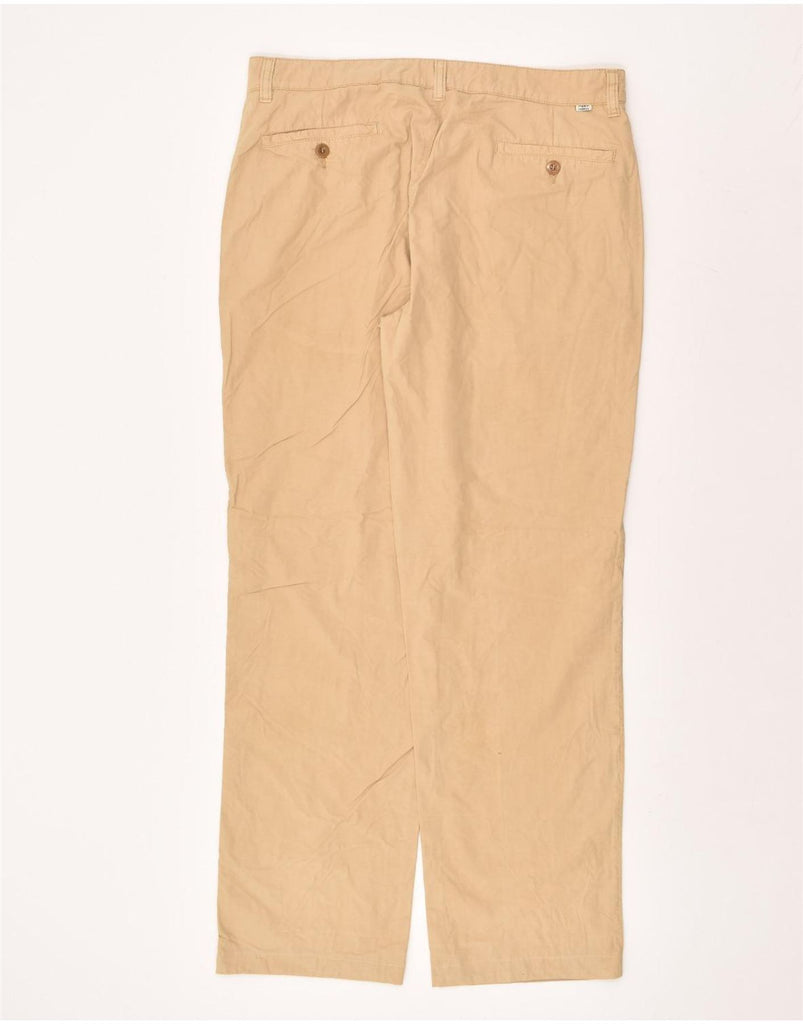 CERRUTI Mens Straight Chino Trousers IT 52 XL W36 L31  Beige Cotton | Vintage Cerruti | Thrift | Second-Hand Cerruti | Used Clothing | Messina Hembry 